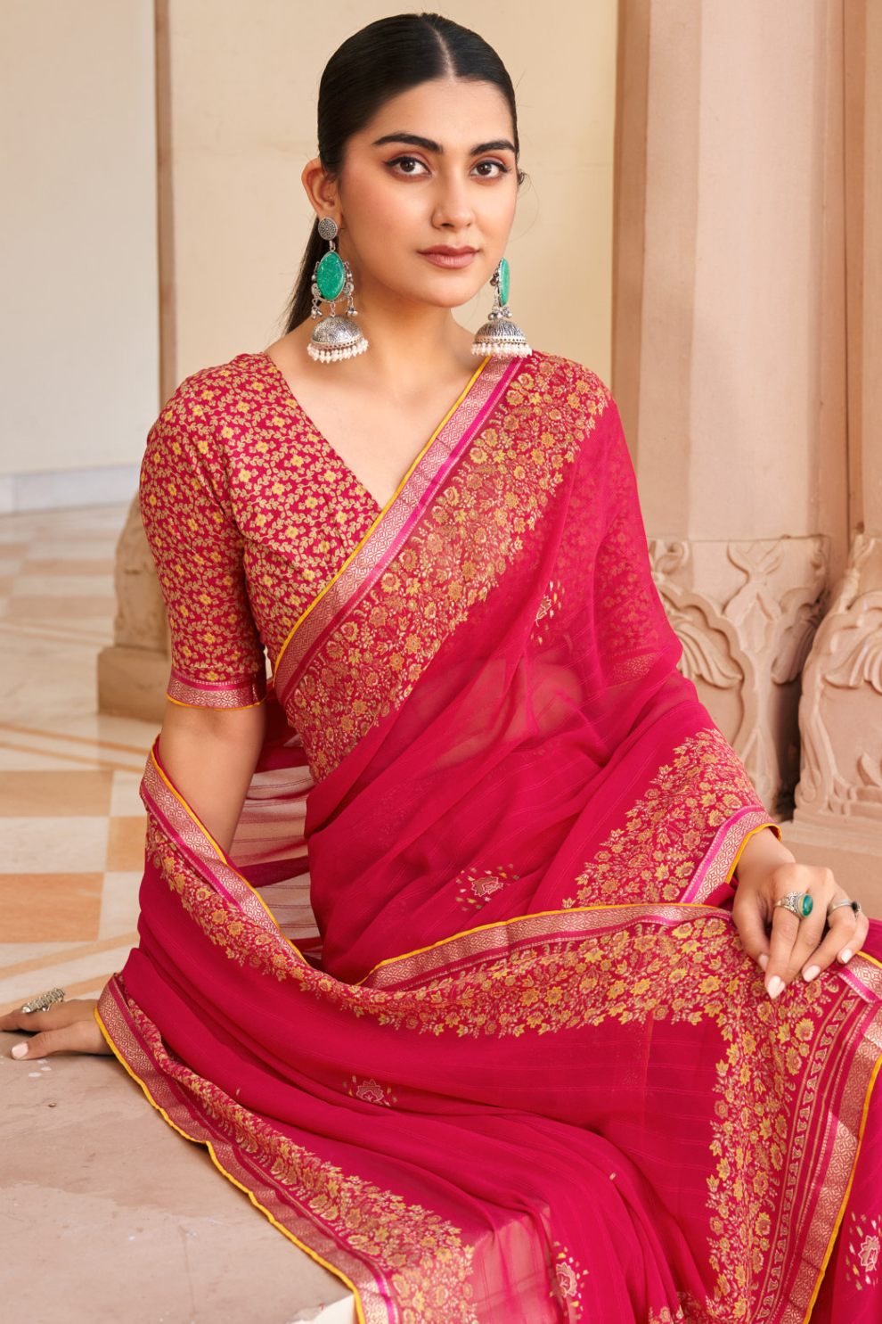 Suhana Silkweave Saree with Elegant Texture