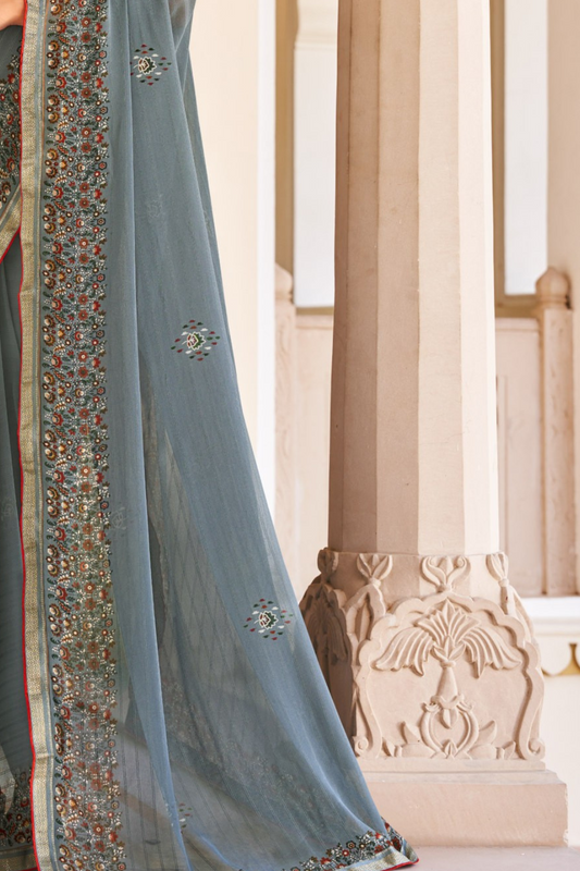 LAVANTE_FASHION_DASTUR_GEORGETTE_SAREE_32 - LaVante Fashion