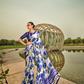 Vibrant Elegance in Digitally Printed Designer Sarees