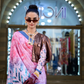 Digital Print Satin Crepe Saree with Soft Glossy Drape