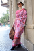 Digital Print Satin Crepe Saree with Soft Glossy Drape