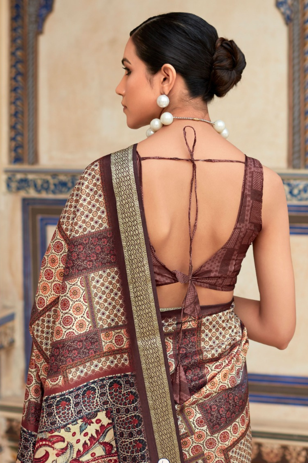 Dola Viscose Saree with Topclass Print