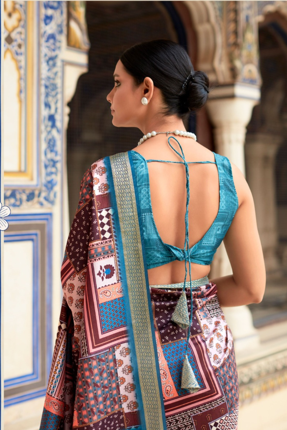 Dola Viscose Saree with Topclass Print