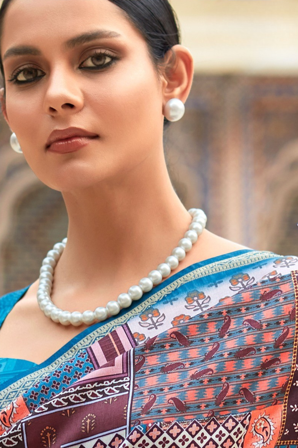 Dola Viscose Saree with Topclass Print