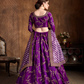 Elegant Dori, Badla & Sequins Embroidered Lehenga Set
