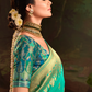 Dola Silk Designer Saree with Heavy Zari Weaving Elegance