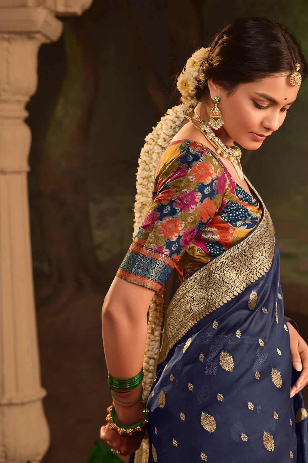 Dola Silk Designer Saree with Heavy Zari Weaving Elegance