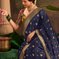 Dola Silk Designer Saree with Heavy Zari Weaving Elegance