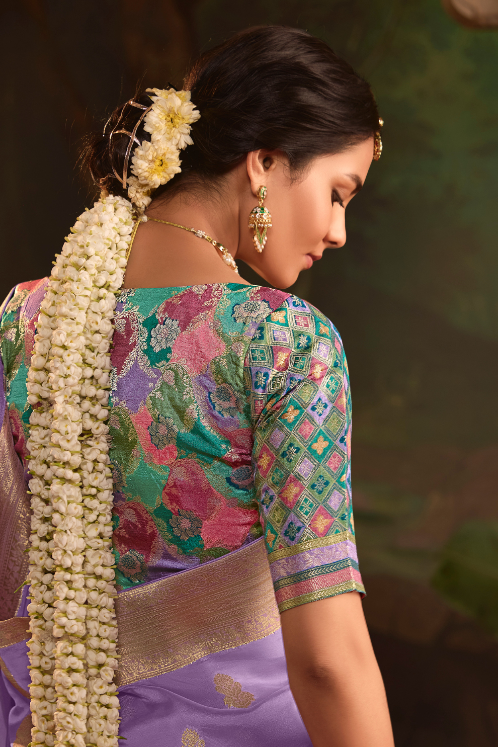 Dola Silk Designer Saree with Heavy Zari Weaving Elegance