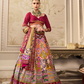 Reverie Banarasi Silk Lehenga with Exquisite Embroidery - LaVante Fashion