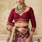 Reverie Banarasi Silk Lehenga with Exquisite Embroidery - LaVante Fashion