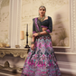 Reverie Banarasi Silk Lehenga with Exquisite Embroidery - LaVante Fashion