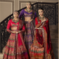 Reverie Banarasi Silk Lehenga with Exquisite Embroidery - LaVante Fashion
