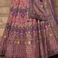 Reverie Banarasi Silk Lehenga with Exquisite Embroidery - LaVante Fashion
