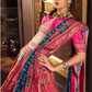 Reverie Banarasi Silk Lehenga with Exquisite Embroidery - LaVante Fashion