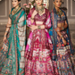Reverie Banarasi Silk Lehenga with Exquisite Embroidery - LaVante Fashion