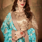Breath-taking Floral Printed Organza Lehenga for Bridal Wear