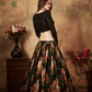 Breath-taking Floral Printed Organza Lehenga for Bridal Wear