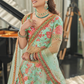 Digital Printed Lehenga with Dori, Sequins & Stone Embellishments