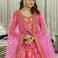 Digital Printed Lehenga with Dori, Sequins & Stone Embellishments