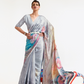 Casual Wear Satin Silk Saree with Smooth Finish