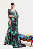 LAVANTE_FASHION_Digital_Printed_Satin_Crepe_Saree_1 - LaVante Fashion