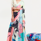 Casual Wear Satin Silk Saree with Smooth Finish