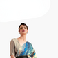 Casual Wear Satin Silk Saree with Smooth Finish