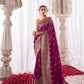 Pure Viscose Dola Silk Saree with Subtle Elegant Finish
