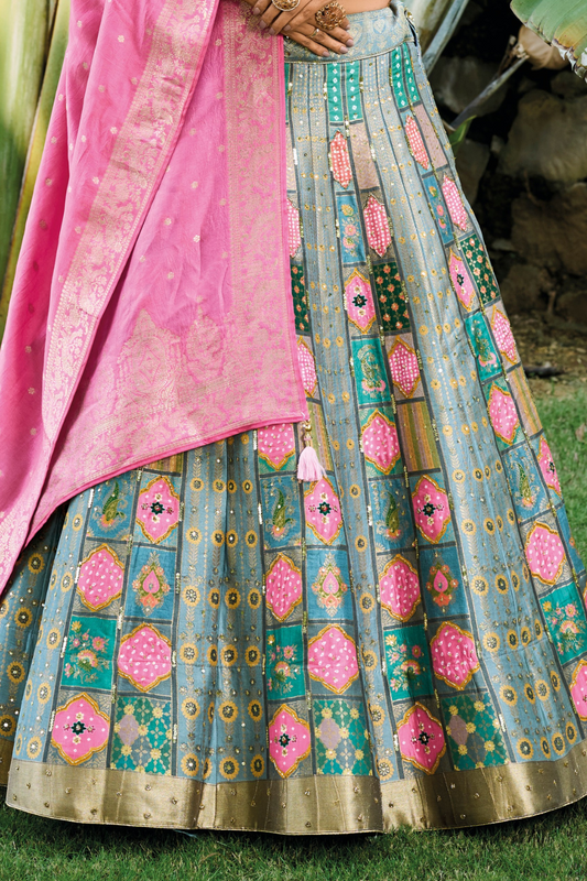 LAVANTE_FASHION_Embroidered_Silk_Bridal_Lehenga_13 - LaVante Fashion