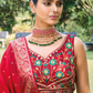 Grand Silk Bridal Lehenga with Detailed Hand Embroidery
