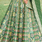 Grand Silk Bridal Lehenga with Detailed Hand Embroidery
