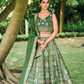 Grand Silk Bridal Lehenga with Detailed Hand Embroidery