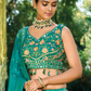 Grand Silk Bridal Lehenga with Detailed Hand Embroidery