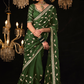 Beautiful Designer Wedding Saree with Premium Fancy Work