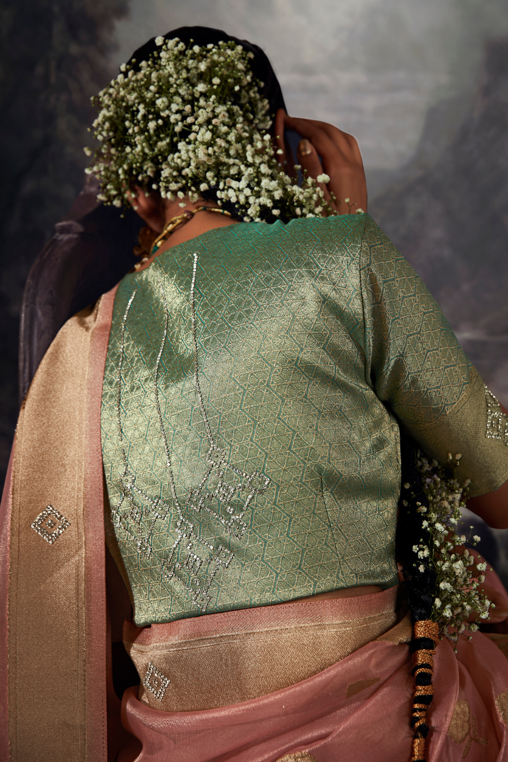 Majestic Woven Banarasi Silk Saree in Lustrous Pure Silk