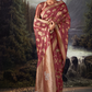 Majestic Woven Banarasi Silk Saree in Lustrous Pure Silk