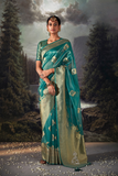 LAVANTE_FASHION_Ethnic_Motifs_Woven_Design_Tissue_Banarasi_Saree_36 - LaVante Fashion