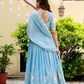 Beautiful Embroidered Faux Georgette Lehenga Choli Set
