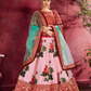 Printed Designer Lehenga with Zari, Dori & Sequins Embellishments