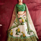 Printed Designer Lehenga with Zari, Dori & Sequins Embellishments