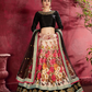 Printed Designer Lehenga with Zari, Dori & Sequins Embellishments