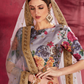 Printed Designer Lehenga with Zari, Dori & Sequins Embellishments