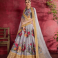 Printed Designer Lehenga with Zari, Dori & Sequins Embellishments
