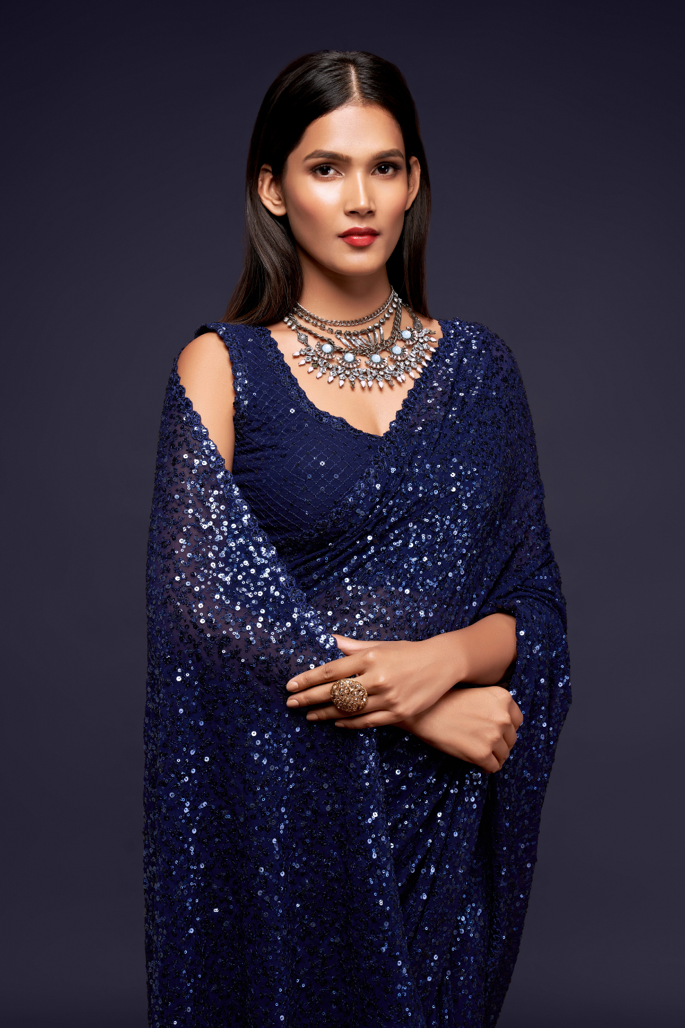 Floral Whispers – Lightweight Georgette with Modern Touch