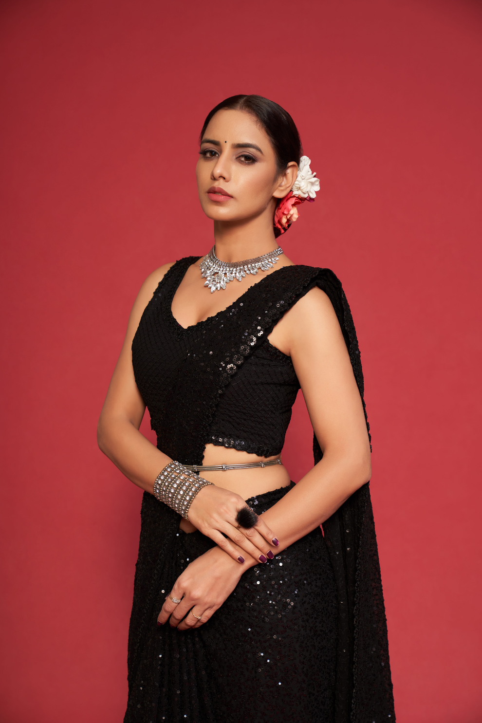 Floral Whispers – Lightweight Georgette with Modern Touch