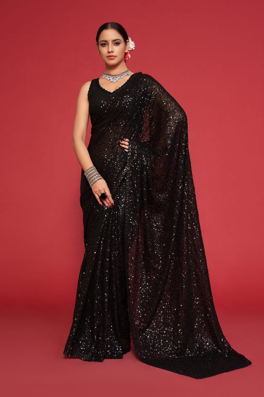 Floral Whispers – Lightweight Georgette with Modern Touch