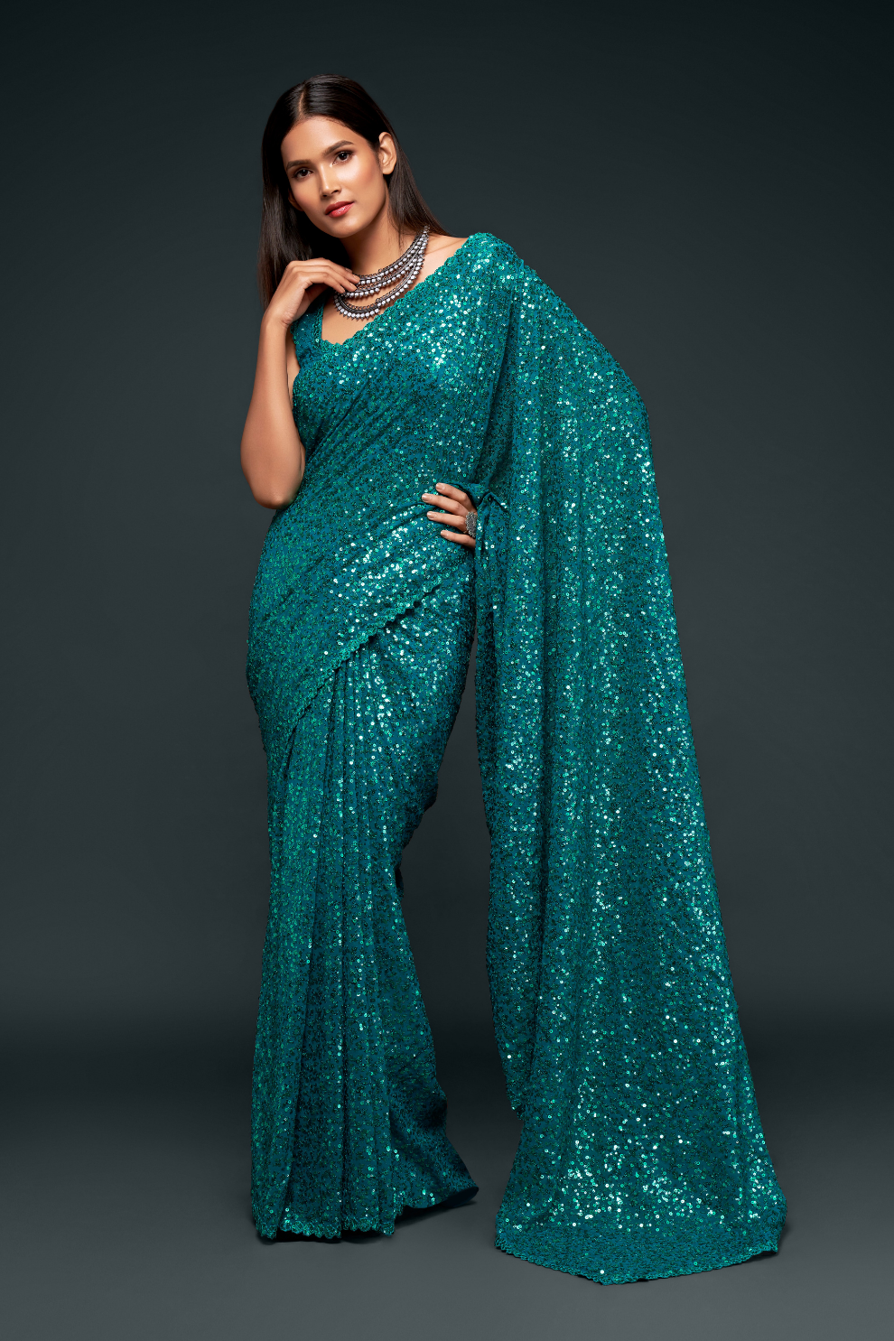 Floral Whispers – Lightweight Georgette with Modern Touch