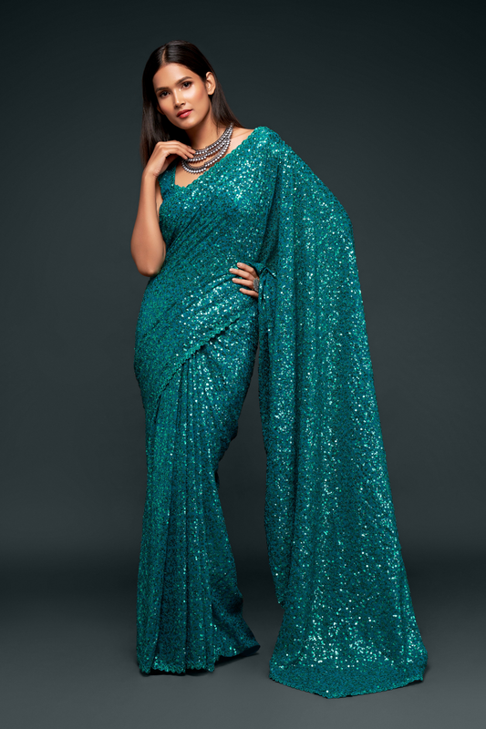 Floral Whispers – Lightweight Georgette with Modern Touch