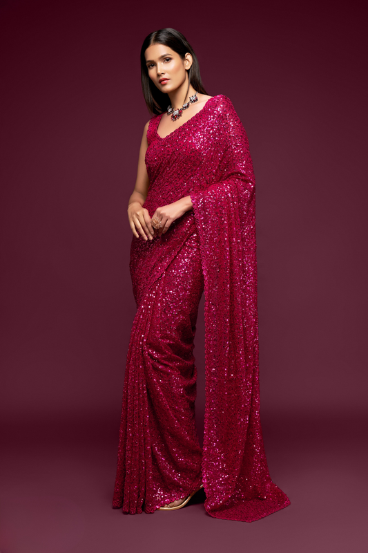 Floral Whispers – Lightweight Georgette with Modern Touch